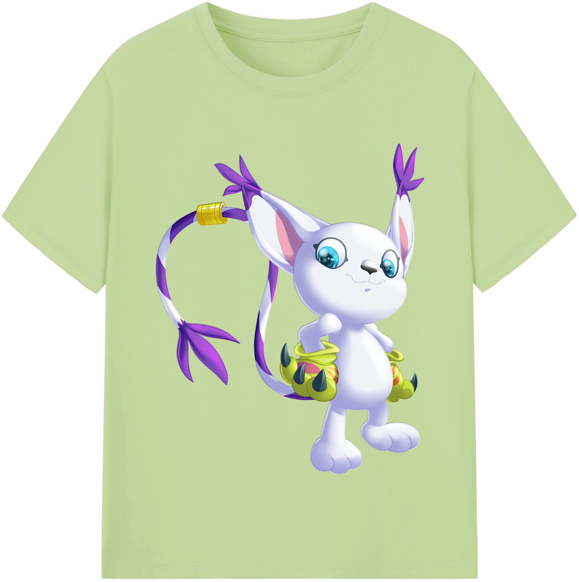 （画像用） Digimon デジタルモンスター/デジモン 綿100％半袖Tシャツ（フロントプリント）
